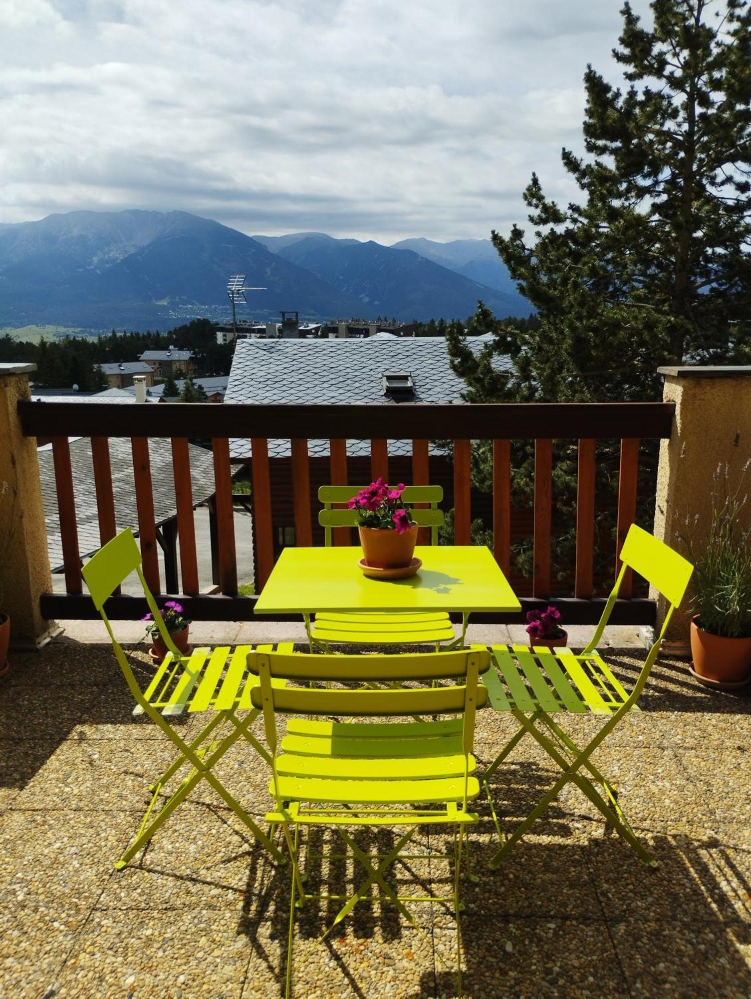 Studio Cabine Chaleureux A Pyrenees 2000 - Wifi Et Parking Prive Bolquere Экстерьер фото