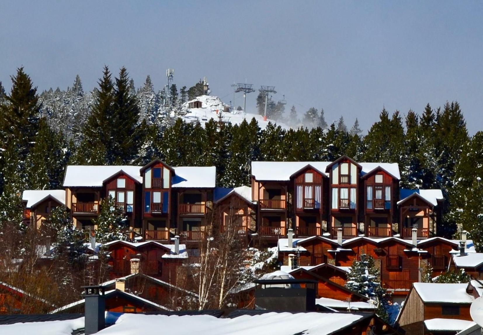 Studio Cabine Chaleureux A Pyrenees 2000 - Wifi Et Parking Prive Bolquere Экстерьер фото